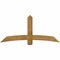 Ekena Millwork Bellingham Rough Sawn Timber Gable Bracket, Western Red Cedar, 72"W x 33"H x 4"D x 6"F, 11/12 Pitch GBW072X33X0406BEL00RWR - alternate 1